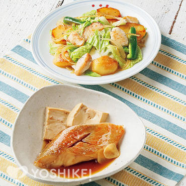 あかうおの炊き合わせ