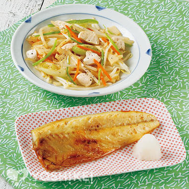 さばの塩焼き