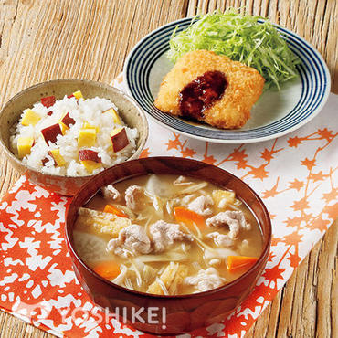 根菜豚汁