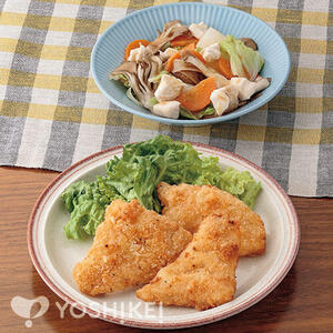 骨取りかれいのフライパン焼き～チーズ味～