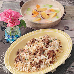 牛肉ガーリックチャーハン