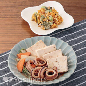 らくらく！いかと豆腐のうま煮