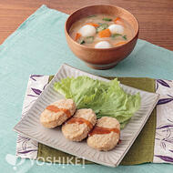 レンジでお手軽☆軟骨入り鶏つくね　
