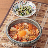 たれで簡単！牛肉スンドゥブ