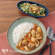 焼あごだしの和風チキンカレー