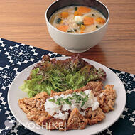 おろしでさっぱり♪豚肉の南蛮焼き