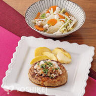 レンジで簡単！和風おろしハンバーグ