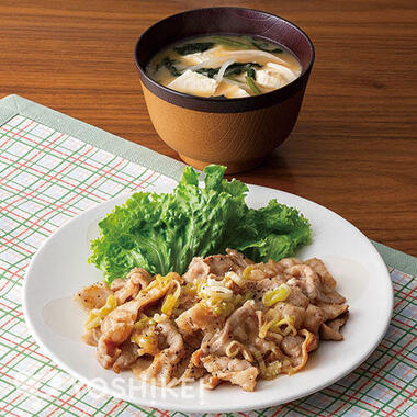包丁いらず！豚カルビのねぎ塩レモン焼き