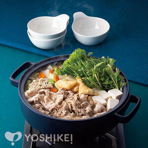 豚しゃぶ肉のはりはり鍋