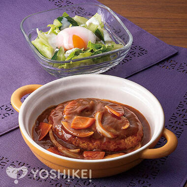 包丁いらず!煮込みハンバーグ