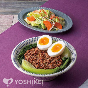 お手軽！肉みそルーローハン風