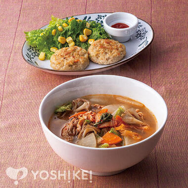 包丁いらず！コク旨キムチ豚汁