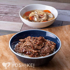 包丁いらず！お手軽牛焼き肉丼