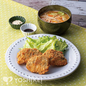 ２種のソースで食べる！骨取りさわらフライ