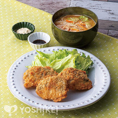 ２種のソースで食べる！骨取りさわらフライ