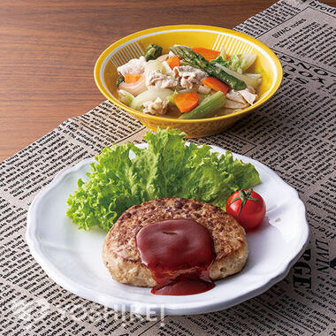 包丁いらず☆ふっくらジューシーハンバーグ