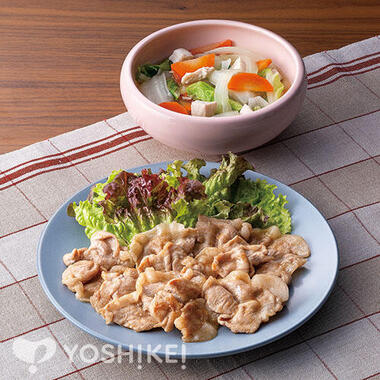 包丁いらず!豚肉のすりおろし生姜焼き