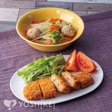 フライパンで☆焼津産かつおのステーキカツ