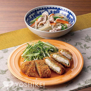 揚げ焼くだけ！ささみときざみ大葉のチーズカツ（成型肉）