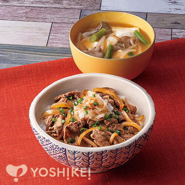 包丁いらず!おろしポン酢牛丼