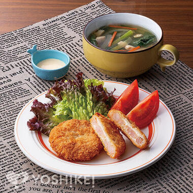 フライパンで♪サクサクえびカツ~レモンマヨソース~