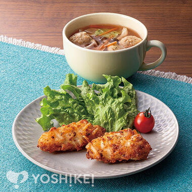 フライパンで♪白身魚のポテト衣焼き~チーズ風味~