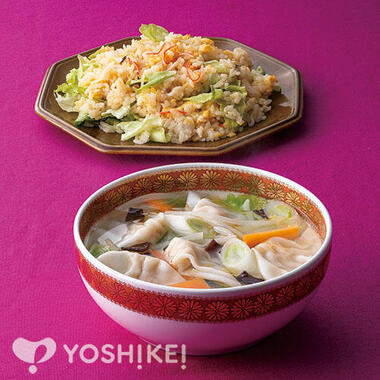 包丁いらず！野菜と食べるスープワンタン