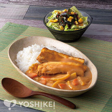 包丁いらず！豚角煮と大根の和風カレー