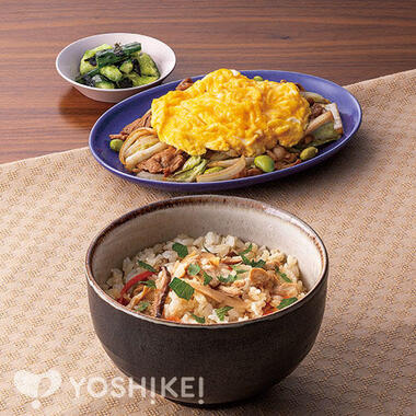 包丁いらず！混ぜてお手軽　鶏五目ご飯