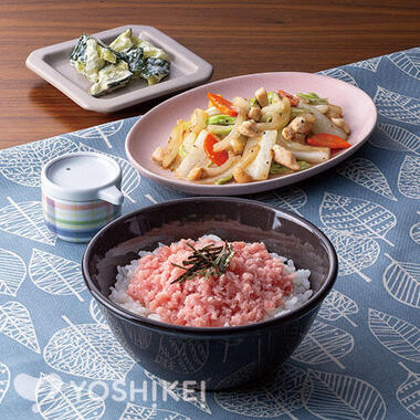 包丁いらず!お手軽まぐろのたたき丼