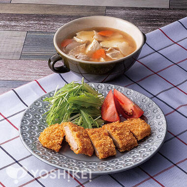 フライパンで!焼津産かつおのステーキカツ