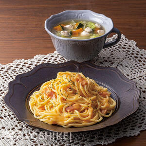 包丁いらず！レンジパスタで簡単カルボナーラ