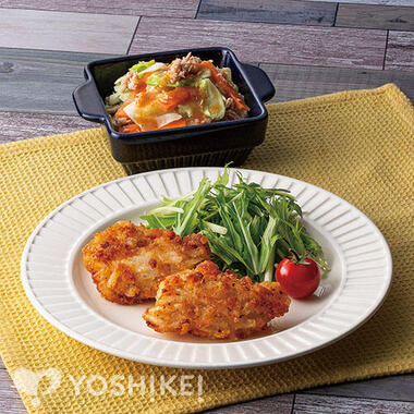 フライパンで簡単!白身魚のポテト衣焼き~チーズ風味~