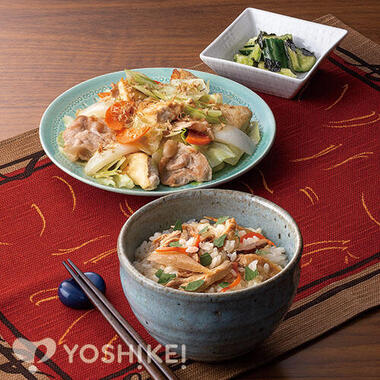 包丁いらず!混ぜてお手軽 鶏五目ご飯