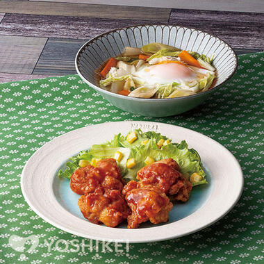 包丁いらず!やみつきガーリック鶏唐揚げ