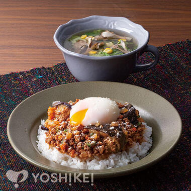 包丁いらず！なすのボロネーゼごはん
