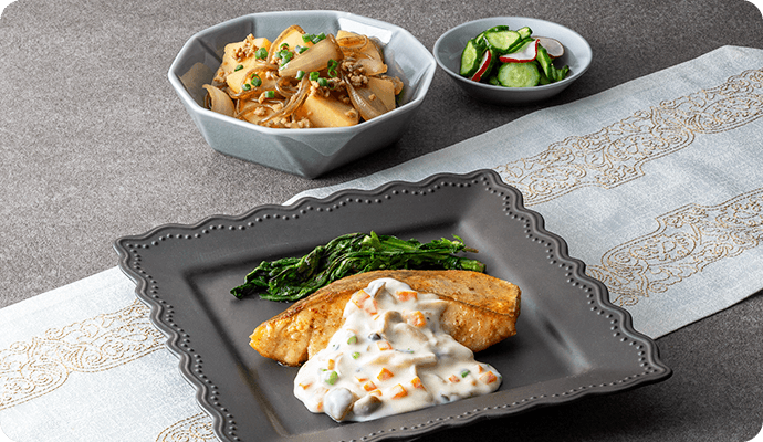 スタンダードミール料理写真