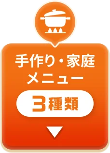 手作り・家庭メニュー 3種類