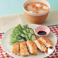 サクサク！チーズチキンカツレツ