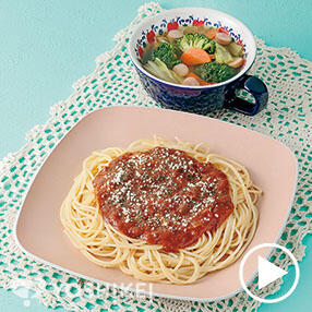 ミートソーススパゲティ