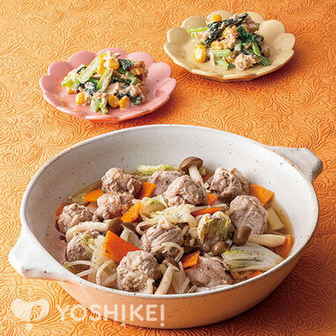 くるっと豚肉と白菜のうまうま蒸し