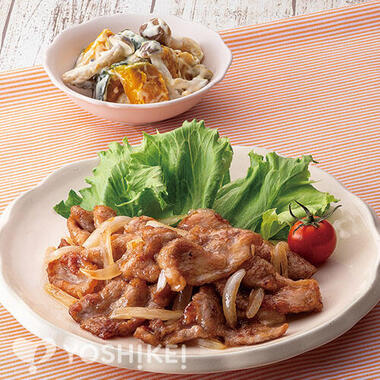 豚肉のしょうが焼き