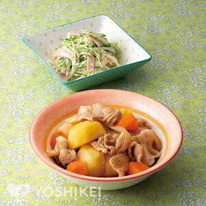 麺つゆで決まる!ごろっとじゃが芋の豚バラ肉じゃが