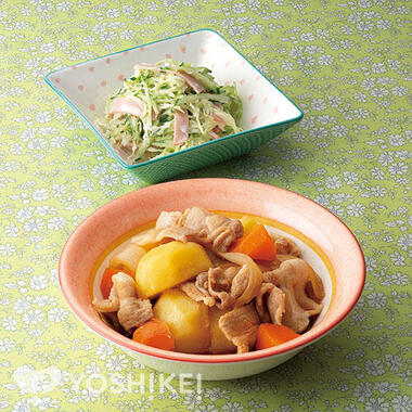 麺つゆで決まる！ごろっとじゃが芋の豚バラ肉じゃが