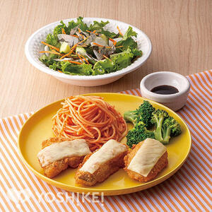 チーズのせ骨取り白身魚フライ