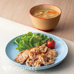 豚肉の炭火風焼き