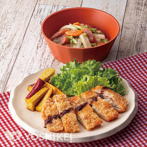 衣サクサク！ミルフィーユチーズとんかつ