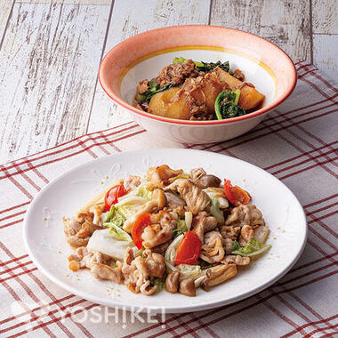 豚肉と白菜の塩ぽんバター炒め