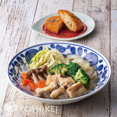 ごろっと鶏肉のポトフ