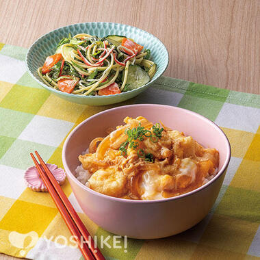 えび天風たまごとじ丼